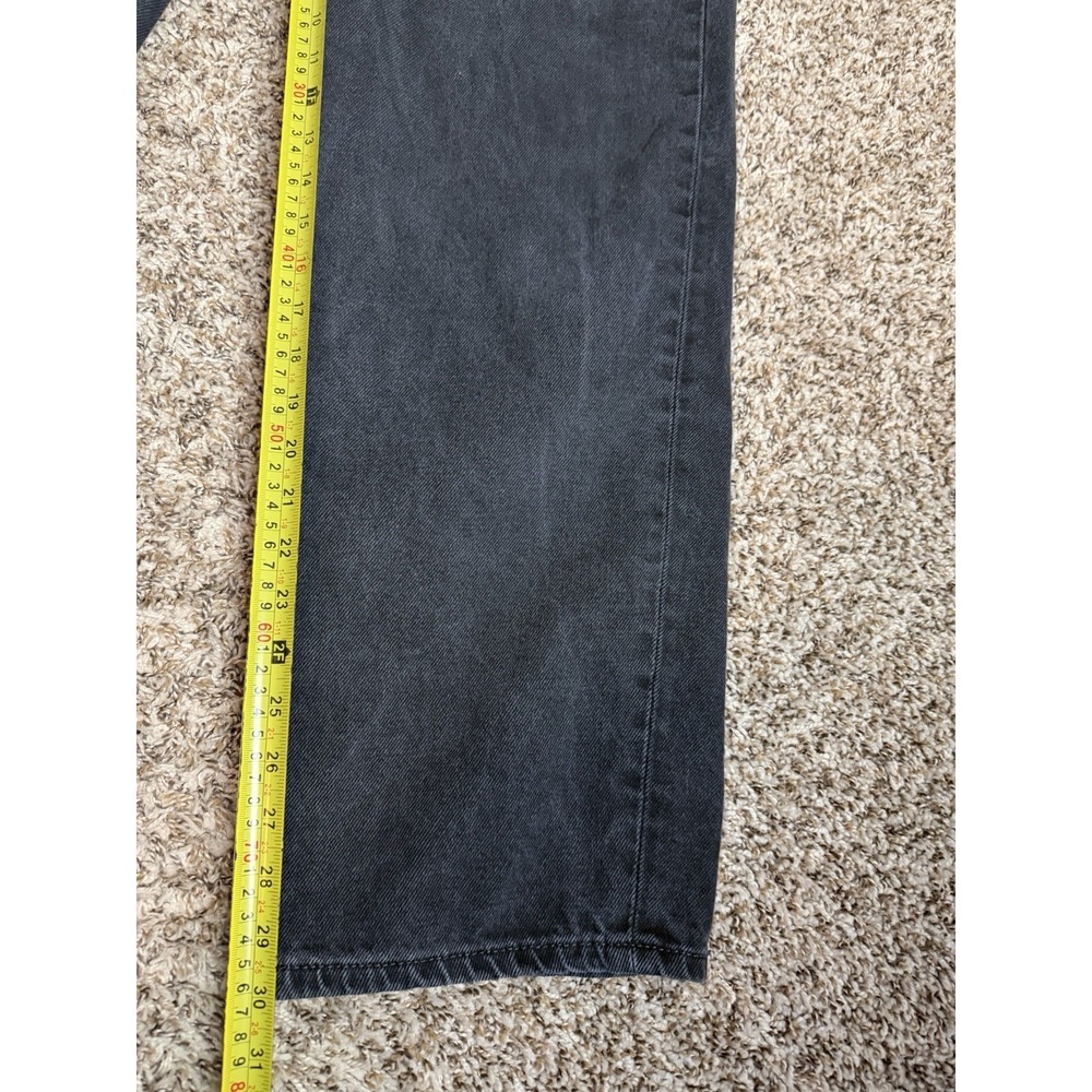 Levi's 550 Relaxed Fit Jeans Mens 42x32(38x30) Black Denim Classic Straight - Picture 3 of 6